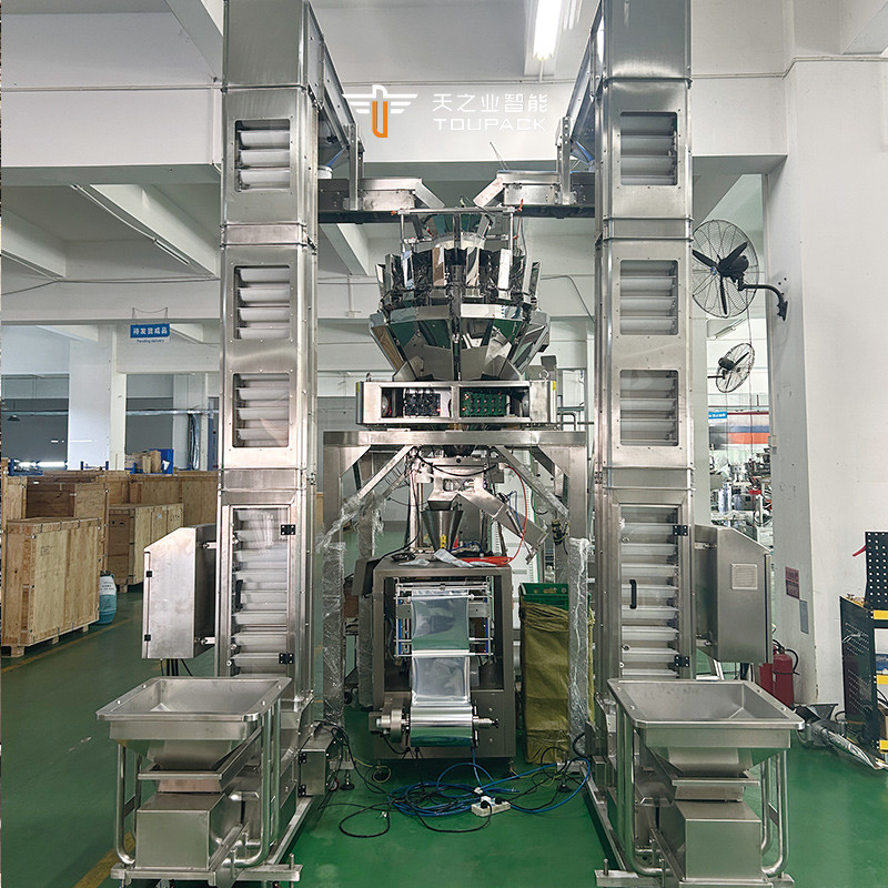 Machine à emballer du thé vert à poche à plusieurs têtes