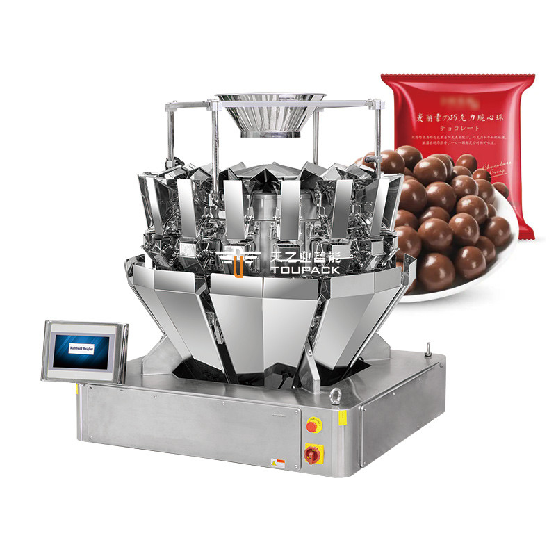 Machine automatique de remplissage de granules de bouteilles de chocolat mélangées en plastique