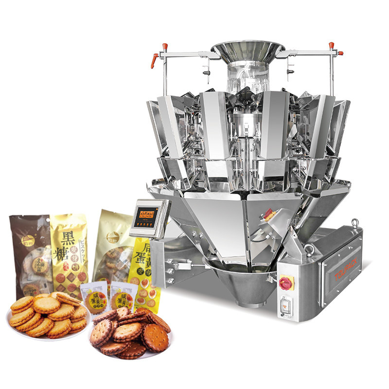 Forme verticale d'azote à grande vitesse entièrement automatique remplir le joint sac de collation nourriture peser les bouffées de nourriture machine d'emballage de granulés