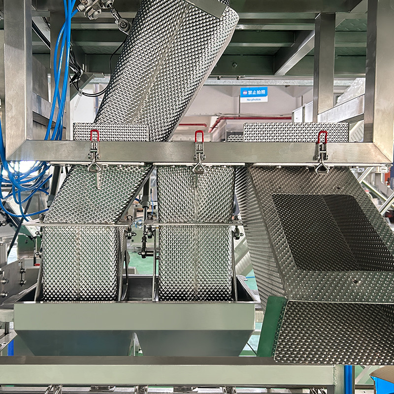Ligne de production d'emballages de boîtes en plastique à côtes fraîches avec écran tactile couleur de 10'