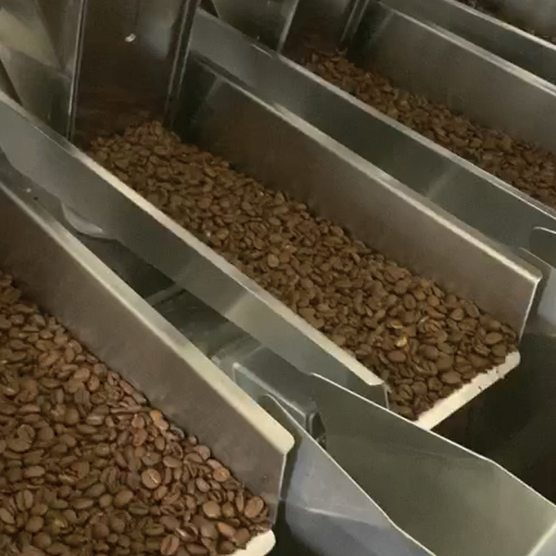 240g 480g 1kg revêtu d'un support de cacahuètes Fermeture à glissière sac de poupée emballage d'emballage Fruits secs collation multi-tête pesanteur machine à emballer des sacs préfabriqués