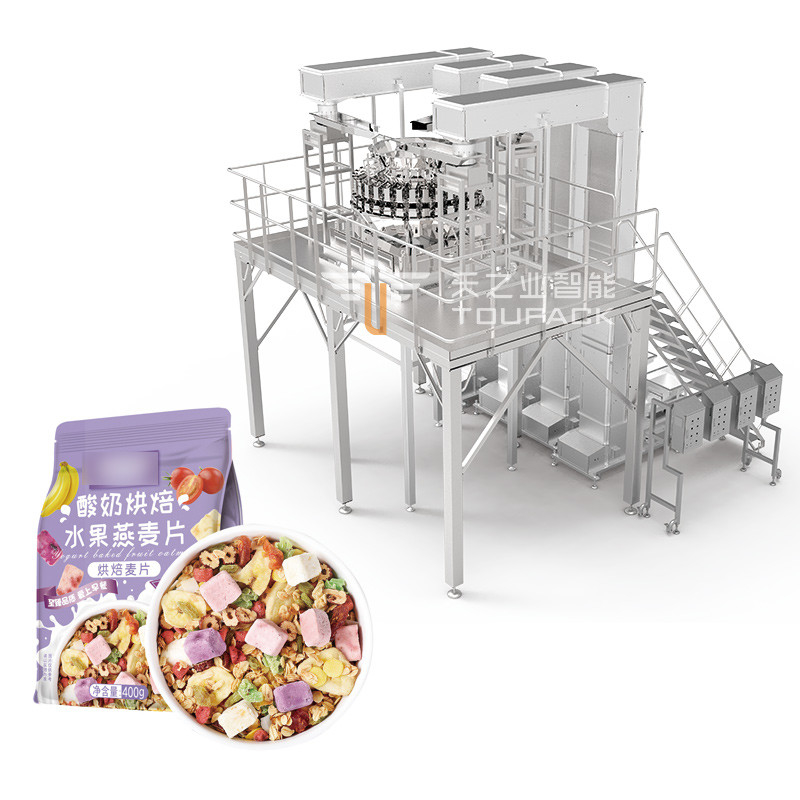 Machines d'emballage multifonctionnelles de remplissage de fruits secs congelés