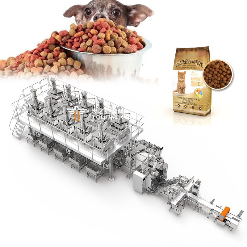 Machine d'emballage de nourriture pour chiens de compagnie machine d'emballage de nourriture pour poissons de compagnie machine d'emballage de nourriture pour animaux de compagnie machine d'emballage de pellets de nourriture