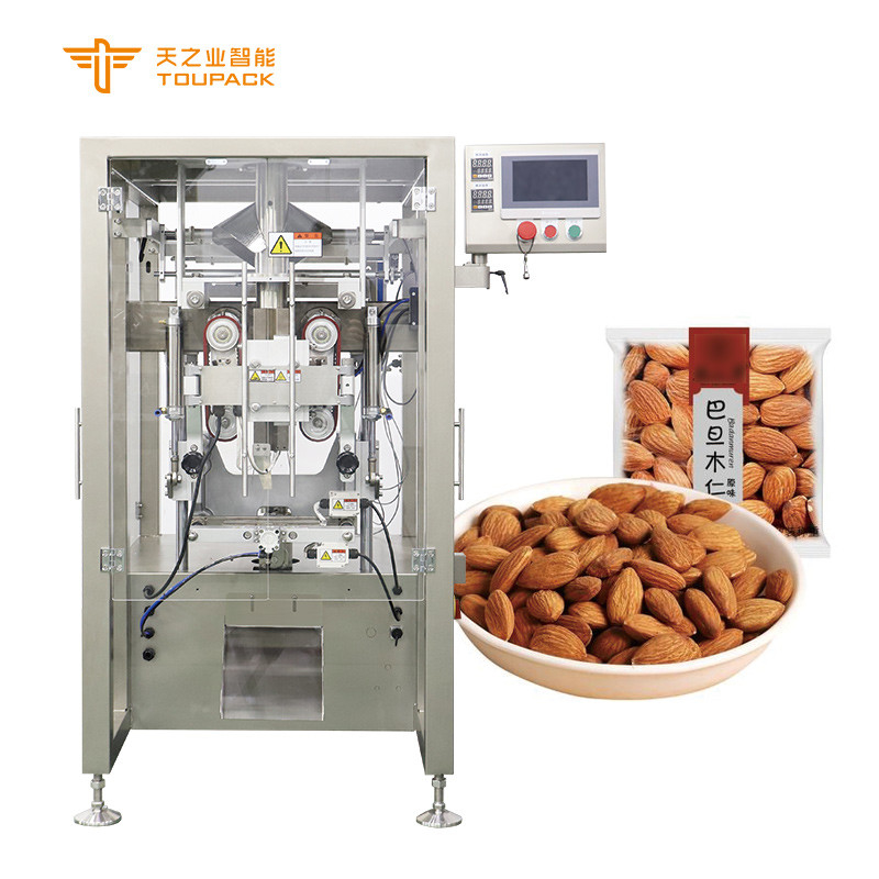 100g 200g 500g Frites de noix Popcorn machine à peser à grande vitesse emballage