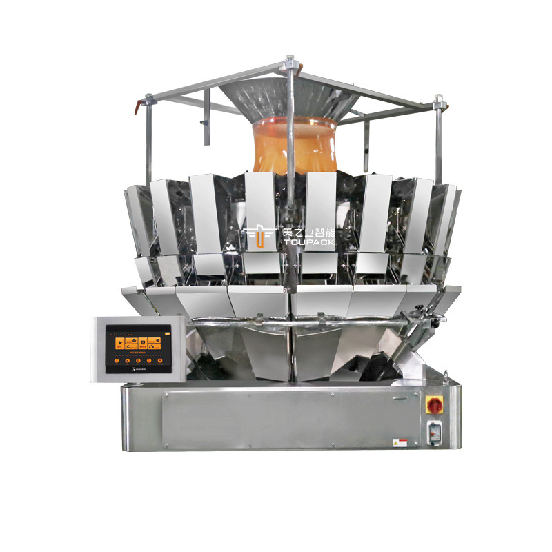 14 Hopper multi-tête pesanteur automatique machine d'emballage d'emballage de poupée