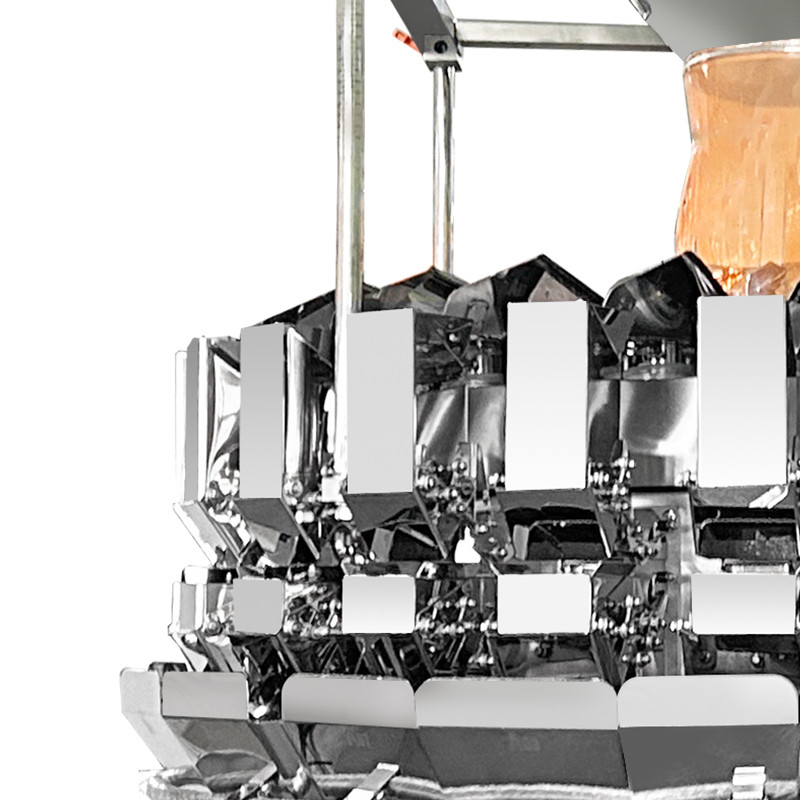 14 Hopper multi-tête pesanteur automatique machine d'emballage d'emballage de poupée