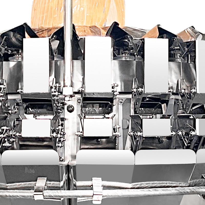 14 Hopper multi-tête pesanteur automatique machine d'emballage d'emballage de poupée