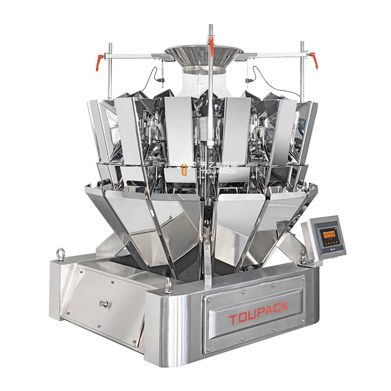 Automatique 12 têtes 14 têtes combiné pesage machine d'emballage à grande vitesse multi-tête combiné pesage machine