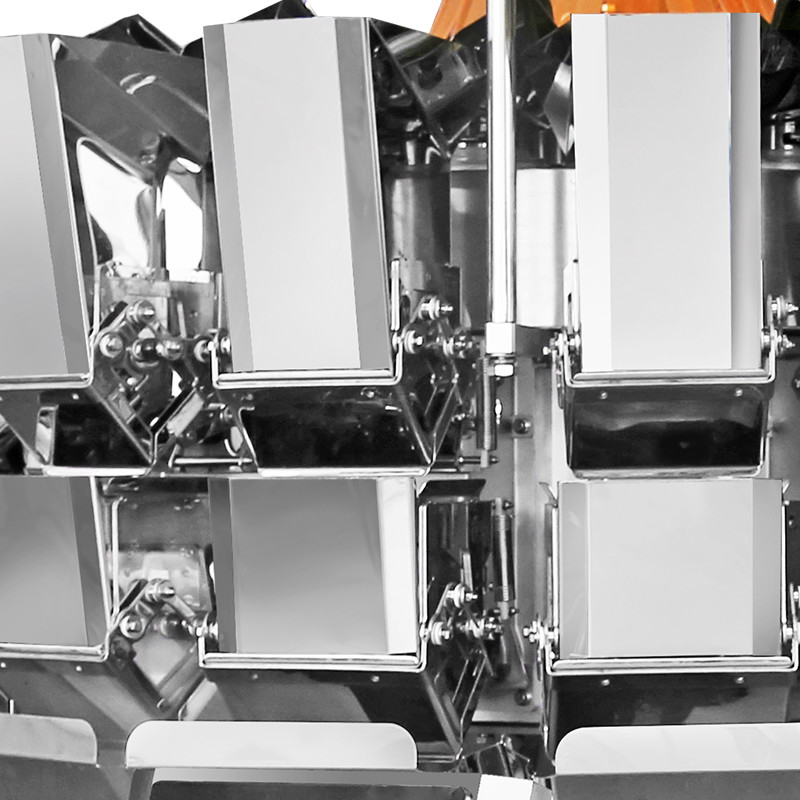 Automatique 12 têtes 14 têtes combiné pesage machine d'emballage à grande vitesse multi-tête combiné pesage machine