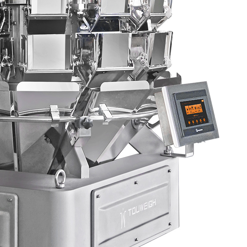 Automatique 12 têtes 14 têtes combiné pesage machine d'emballage à grande vitesse multi-tête combiné pesage machine