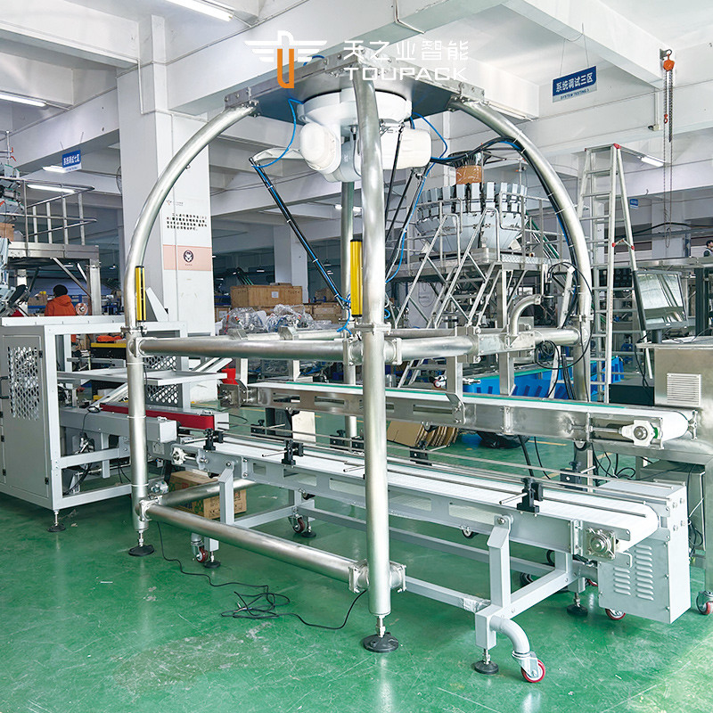 Combiweigh Multihead Weigher 500g 1kg 5kg Multihead Weigher Machine d'emballage de poivre vert et orange machines d'emballage pour les cartons
