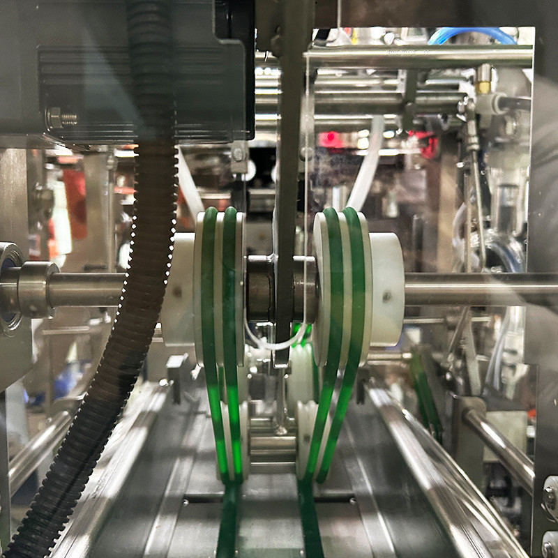 Machine à emballer des poulets à la poudre de maïs soufflé multi-fonctionnelle à forme irrégulière machine à emballer automatique à sachet debout