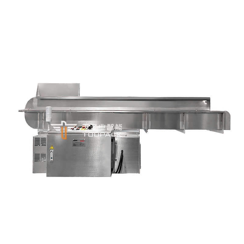 Alimentateur vibrant personnalisé et durable en acier inoxydable 304 avec grande trémie d'alimentation pour le transport de granulés