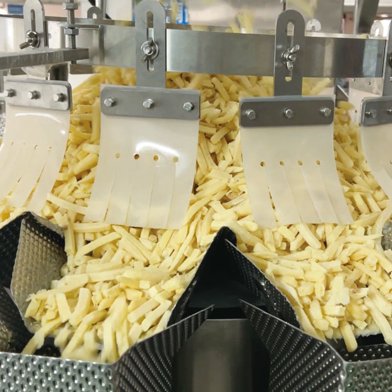 Machine d'emballage verticale à azote pour chips de pommes de terre, pop-corn et crevettes, entièrement automatique