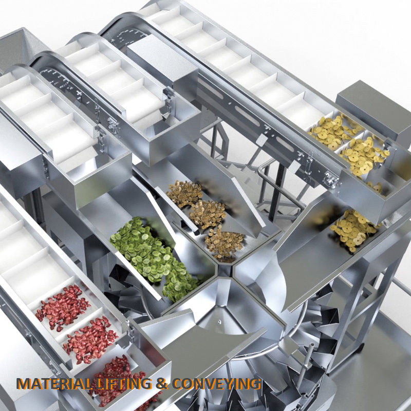 Machine d'emballage pour sachets stand-up de snacks personnalisés aux noix, céréales, bonbons, biscuits, cacahuètes, chips de pommes de terre, graines et cookies
