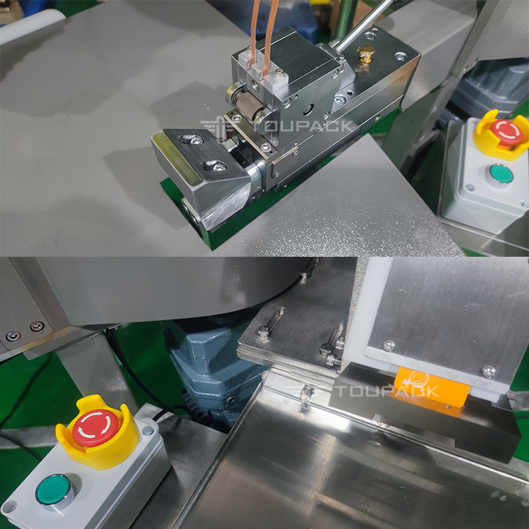 Machine automatique d'emballage de filets à vitesse de 25 à 40 bpm 220V électrique et garantie de 1,5 an