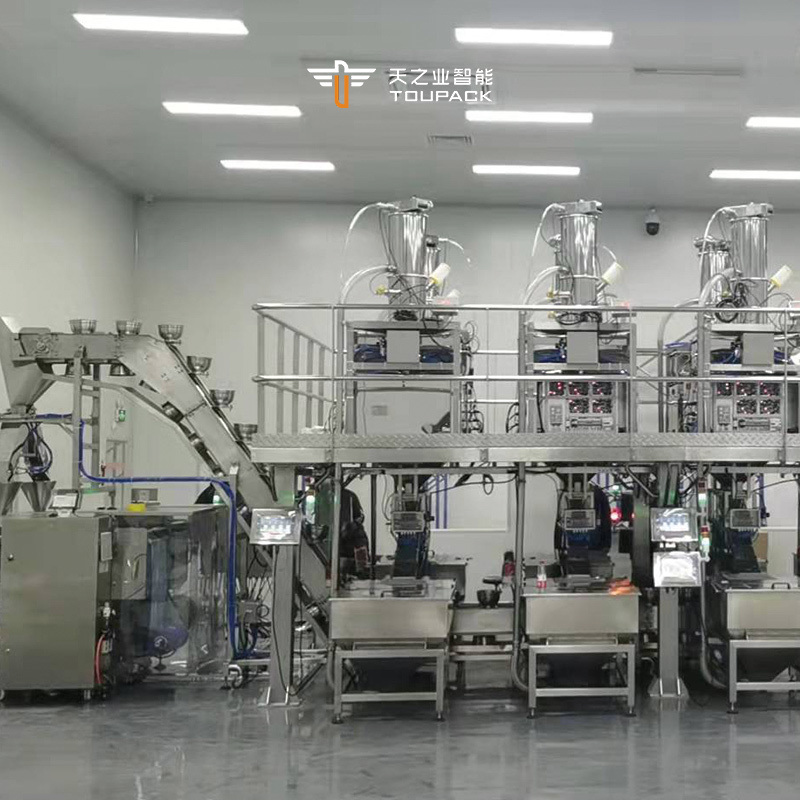 VFFS 1kg 2kg 5kg poids automatique sac d'alimentation animale emballage machine de scellage machine d'emballage d'alimentation pour volaille