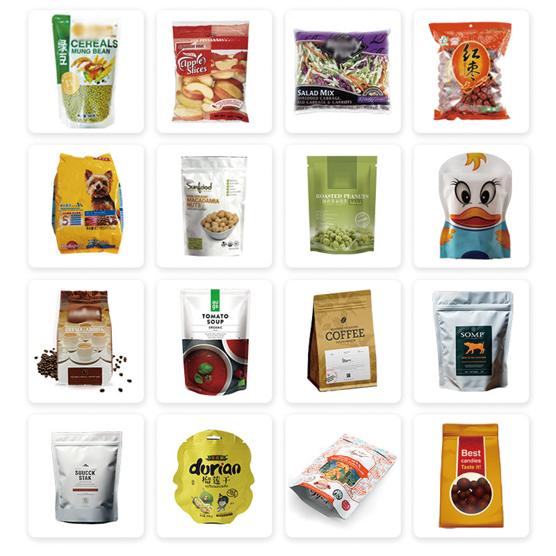 500g 1kg Grain de café Café Café lyophilisé Multifonction Vide 3 en 1 Machine d'emballage de poudre de café instantané Grain de café