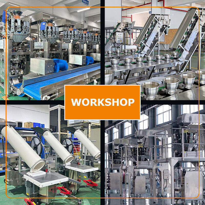 Automatic Pillow Bag Weighing Packing Machine for Snacks Nuts Granules 5-200g High Speed Food Packaging Equipment