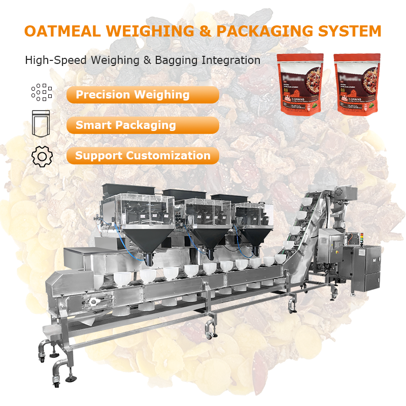 Machine d'emballage automatique Doypack pour les collations aux amandes et aux noix de cajou