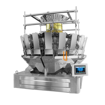 20 peseur principal de 1.6L 2.5L Multihead pour QQ Sugar Chocolate Bean Dried Fruit