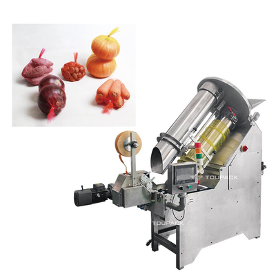 Matériel de l'acier 304 de Mesh Bag Packing Machine Stainless de carotte d'ail d'oignon de pp