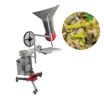 sac net semi automatique de fruit de machine de conditionnement 800W étiquetant l'équipement de emballage