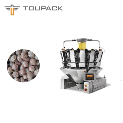 Boule de viande surgelée imperméable de machine à emballer de peseur 500g 1kg 5kg pesant la machine d'emballage alimentaire