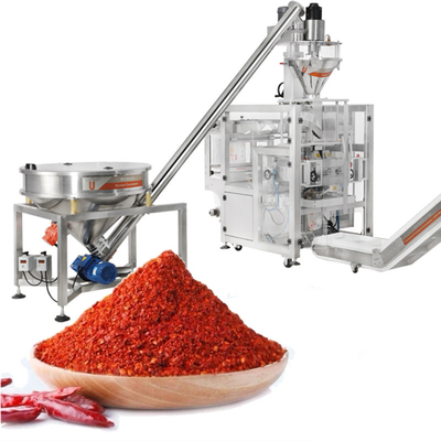 Farine de maïs remplissante de lait de machine à emballer de nourriture automatique de 10g 100g 250g Chili Cocoa Powder