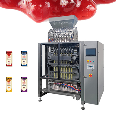 La machine à emballer de sachet d'acier inoxydable bloquent la machine de conditionnement de Jelly Candy Stick Multi Lane