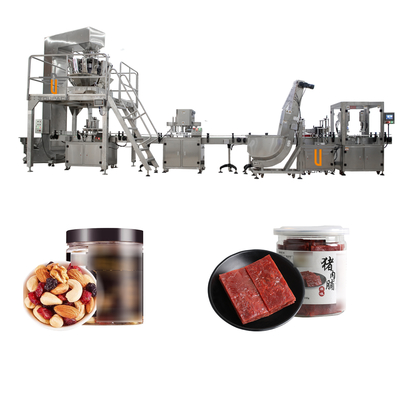 Machine de conditionnement solide remplissante de granule de système Multihead de peseur automatique d'OEM