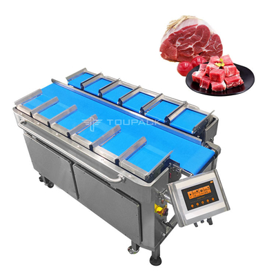 Le boeuf rotatoire de machine de conditionnement de sac de vide cube le pesage et le peseur de système de conditionnement Multihead