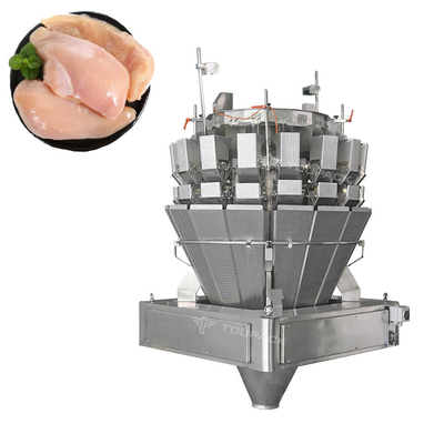 1.2L Balance automatique à combinaison pesanteur de remplissage de viande d'oiseau machines d'emballage d'ailes