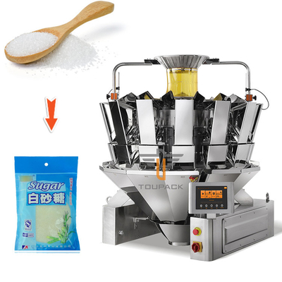 Machine d'emballage automatique préfabriquée à poche Fermeture à glissière Sac debout Granule de sucre Sal de riz Machine d'emballage de céréales