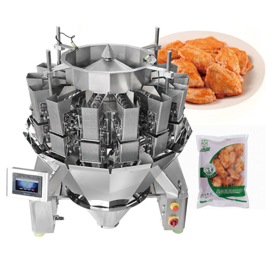 Matériau collant Balanceuse à têtes multiples Machine d'emballage alimentaire préfabriquée Balanceuse à têtes multiples Résine de betterave déchiquetée