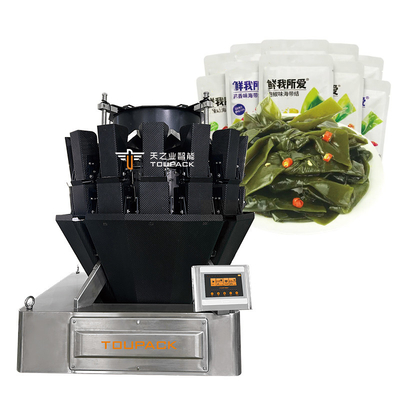 Pesoir à vis à alimentation automatique de tournesol combiné Pesoir de remplissage de produit collant Produits alimentaires Viande Poisson Viande de bœuf Poulet Pesoir multi-tête