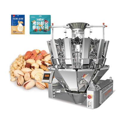 Machine d'emballage de granulés à tête multiple à pâtisserie machine d'emballage secondaire machine de remplissage et d'emballage de nourriture pour animaux de compagnie