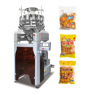 Machine automatique de séchage des particules quantitatives des collations alimentaires, de remplissage et d'emballage, de pesage et d'emballage VFFS