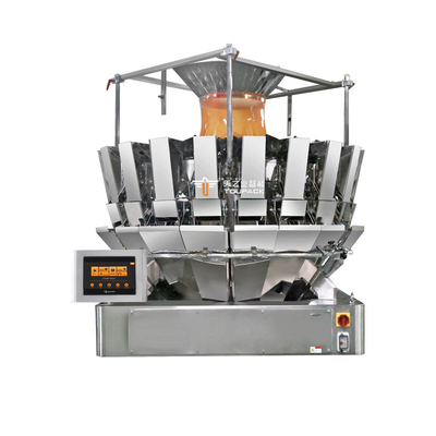 14 Hopper multi-tête pesanteur automatique machine d'emballage d'emballage de poupée