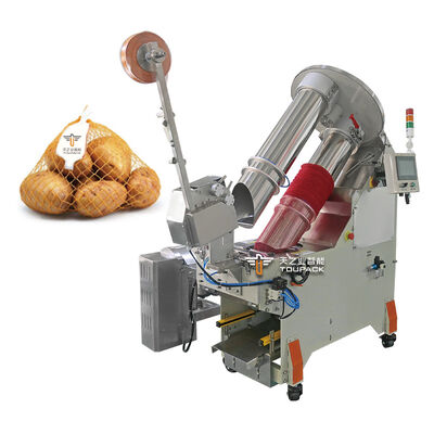 Machine automatique de découpage de filet pour l'emballage de sacs en maille d'oignons, de pommes de terre et d'agrumes