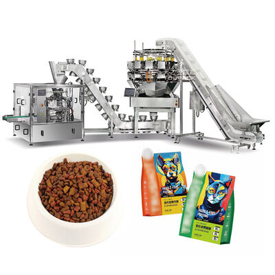 Machine de conditionnement Doypack de qualité alimentaire certifiée CE pour noix, collations, fermeture éclair préfabriquée, emballage de pochettes, solutions d'emballage de granulés alimentaires