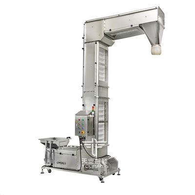 Type superbe convoyeur de levage de la vitesse Z de nourriture de l'ascenseur SUS304 de chapelet hydraulique personnalisable