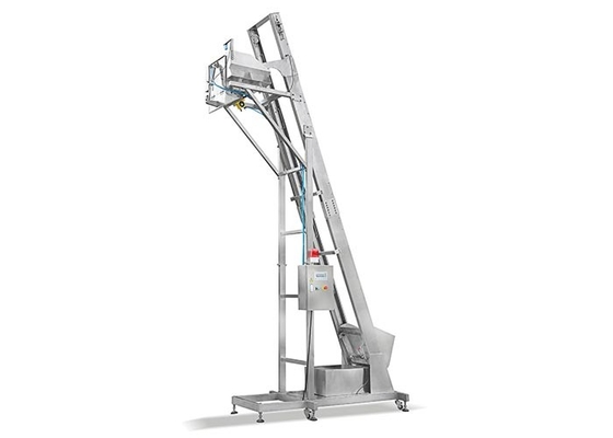 Convoyeur simple d'ascenseur de seau de trémie d'acier inoxydable