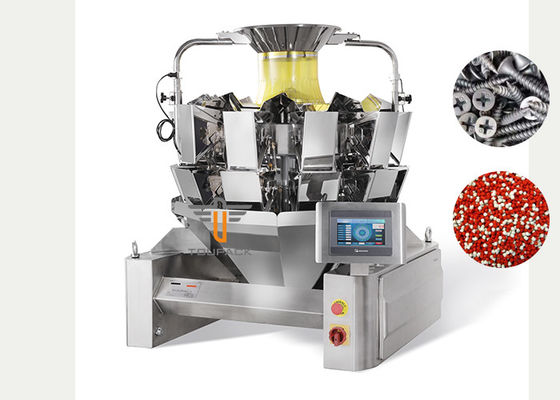 SS304 a granulé le peseur en plastique de Multihead des granules 0.5L