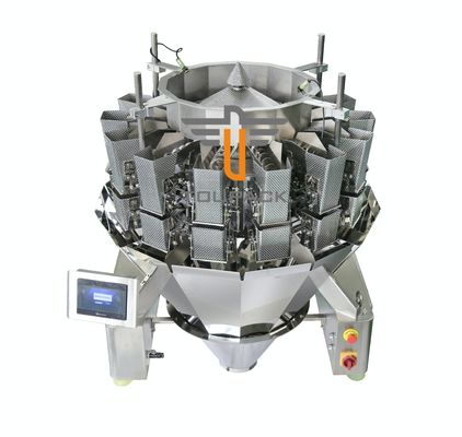 seaux 1.6L 14 chefs Dimple Plate Multihead Weighing Machine