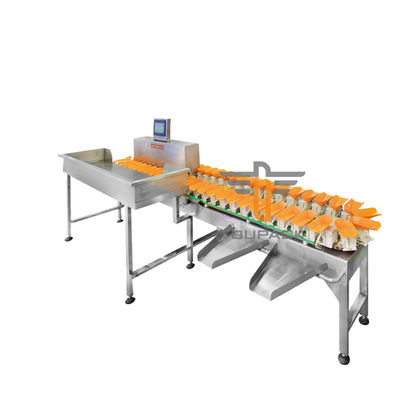Imperméabilisez la machine multi de trieuse de poids de bande de conveyeur de 12 catégories pour des poissons