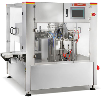 Poche debout préfabriquée de machine de conditionnement rotatoire intelligente de sac de vide de SUS304 RPP