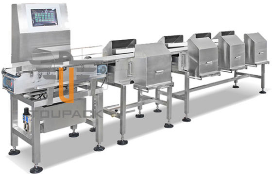 une machine plus grande de Multiweight de trieuse fraîche du poulet 1000g imperméabilisent 4 à 8 catégories