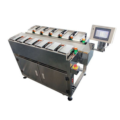 Peseur congelé de Multihead de poissons de la ceinture 40WPM 12 principale