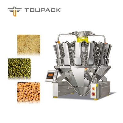 Plat simple Dimple Palte d'écrous de machine de Multiweight de peseur de Multihead de granules du peseur 0.8/1.6L de Multihead de granules